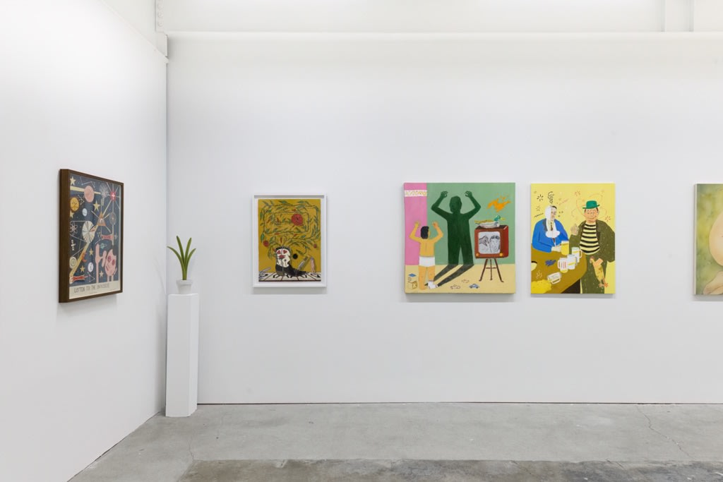 Installation view of 