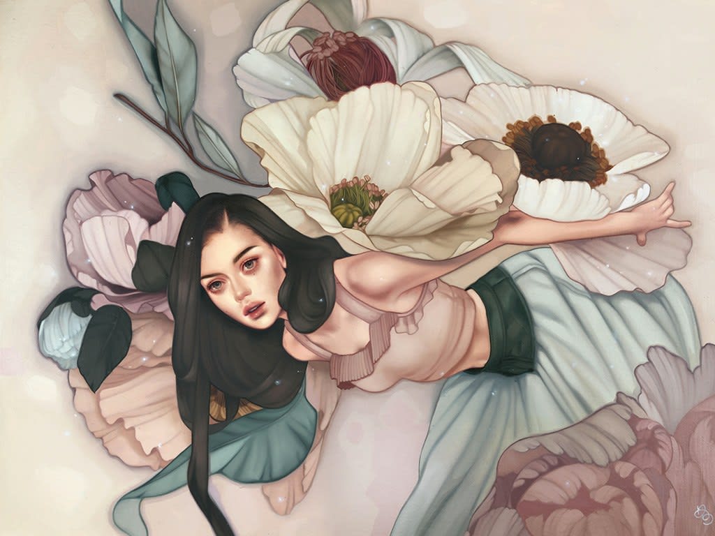 Kelsey Beckett, The Flower Girl, 2021