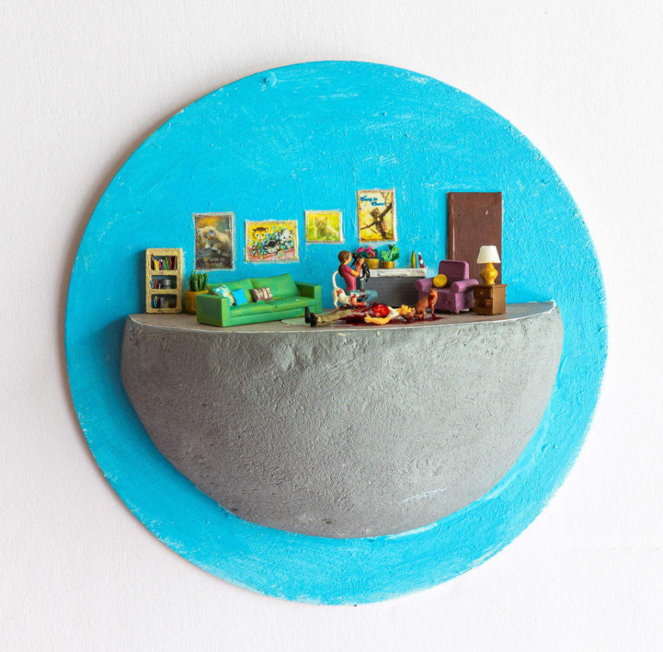 zoomed out view of artwork