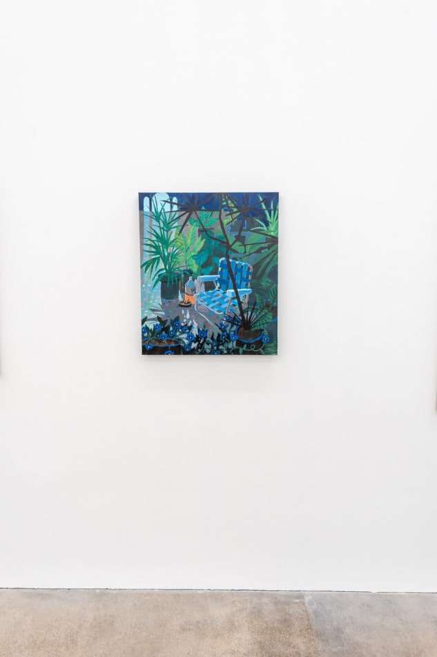 Installation image of Nicholas Bono Kennedy's artwork at Hashimoto Contemporary LA