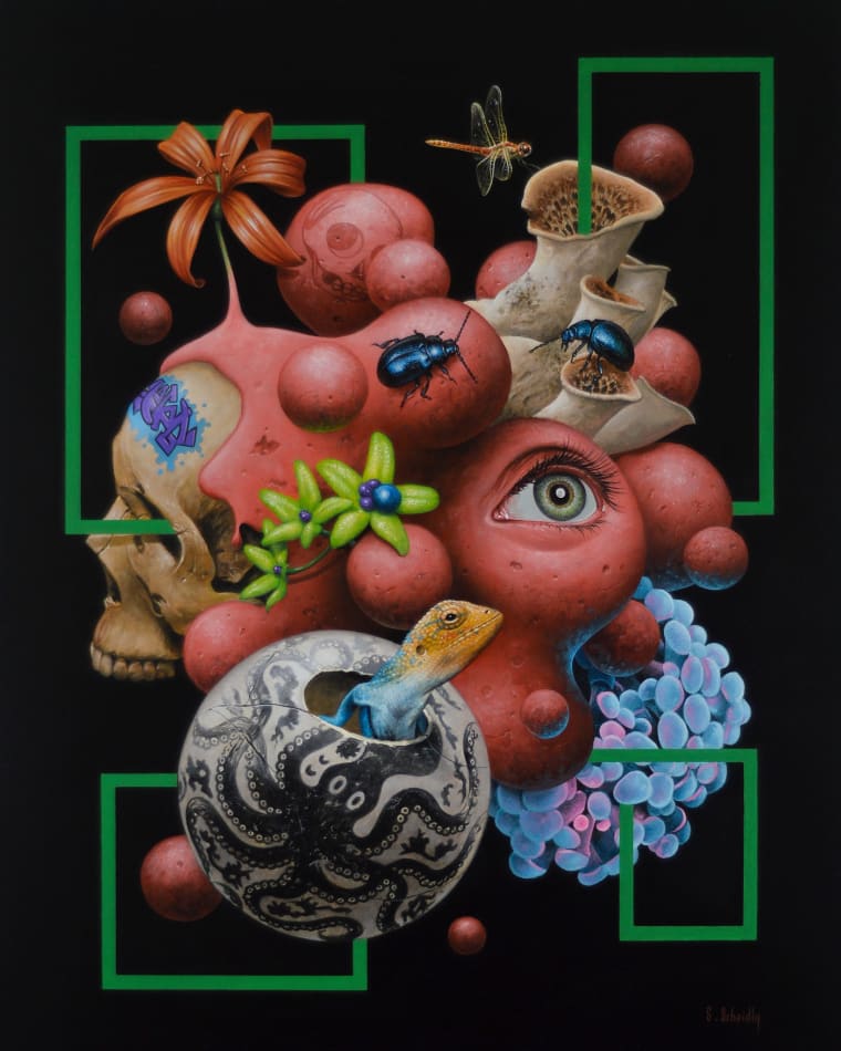 Scott Scheidly, Entanglement #8, 2022