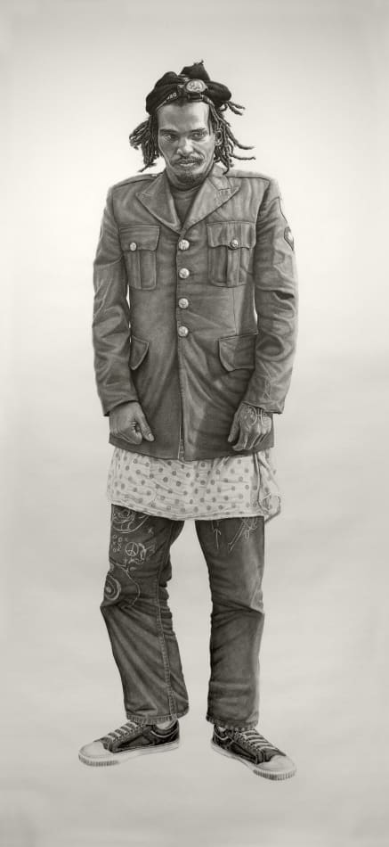 Joel Daniel Phillips large scale portrait of man