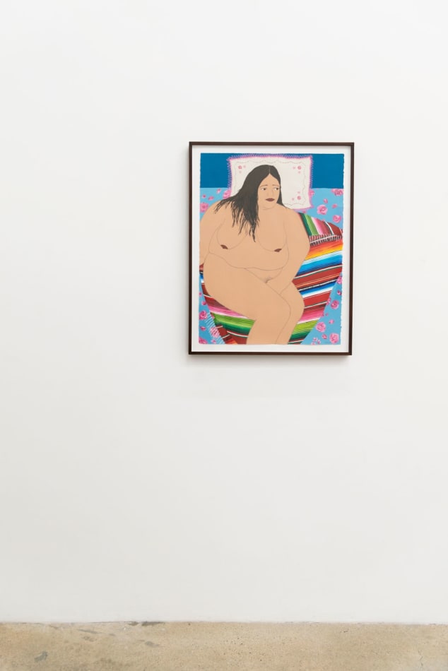 Installation view of Subtle Stubble.