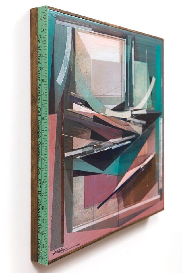 Augustine Kofie abstract painting detail