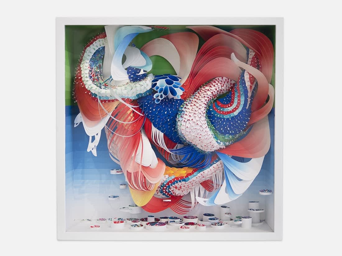 Crystal Wagner abstract paper sculpture