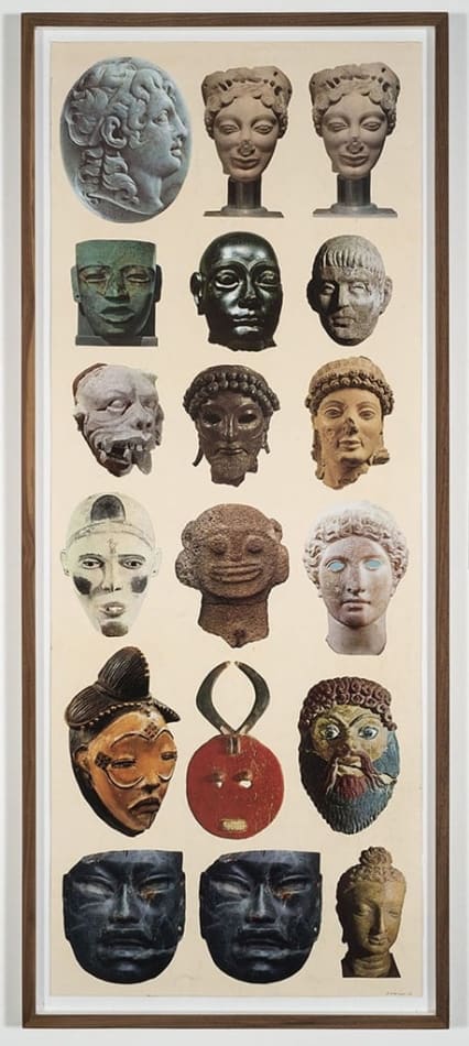 Matthew Craven - Collage of head images