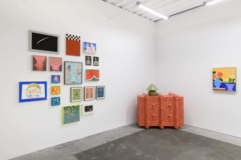 Installation view of 