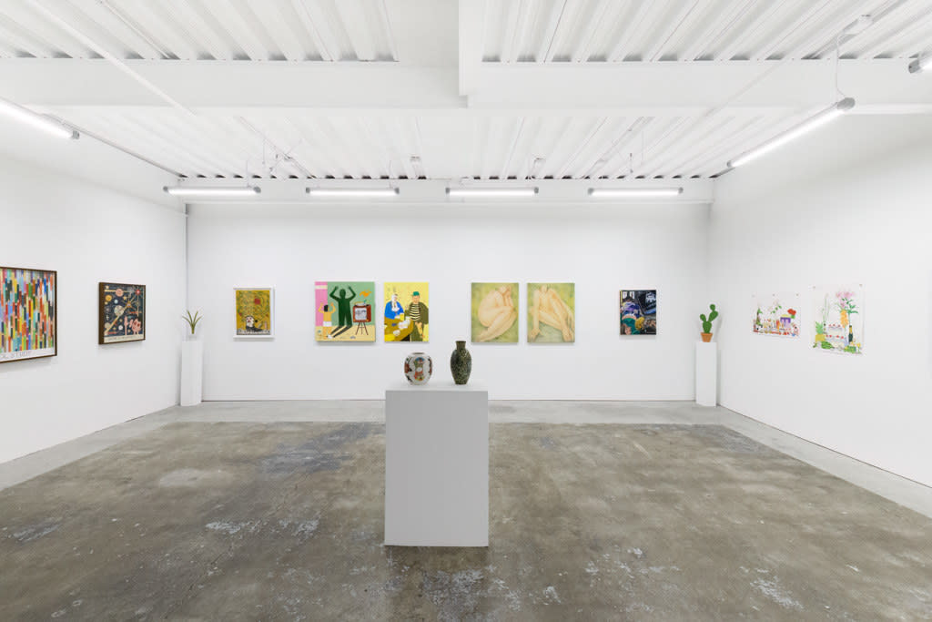 Installation view of 