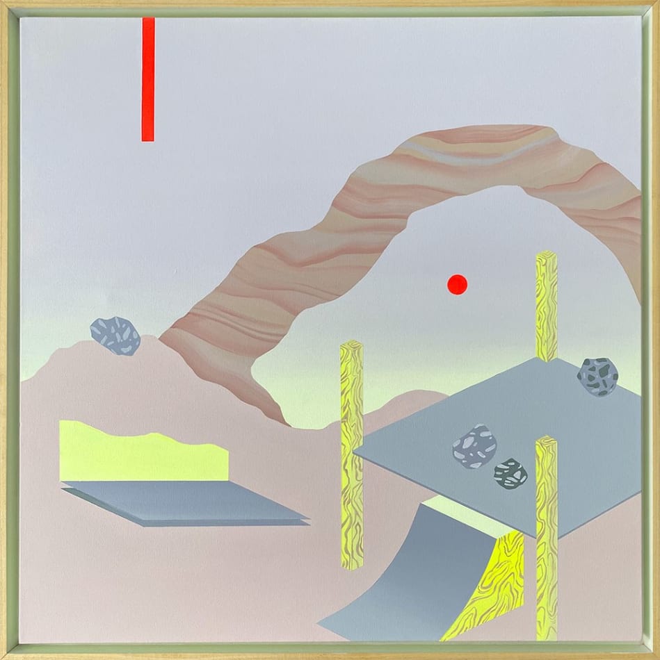 Madeleine Tonzi - abstract landscape forms