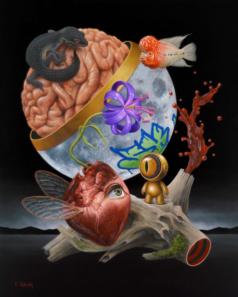 Scott Scheidly, Entanglement #11, 2022