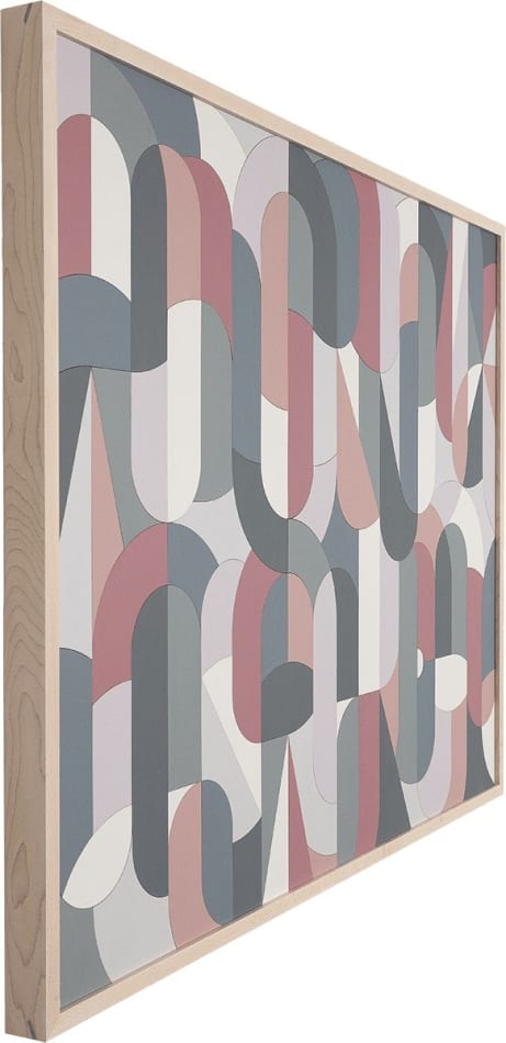 side view of artwork