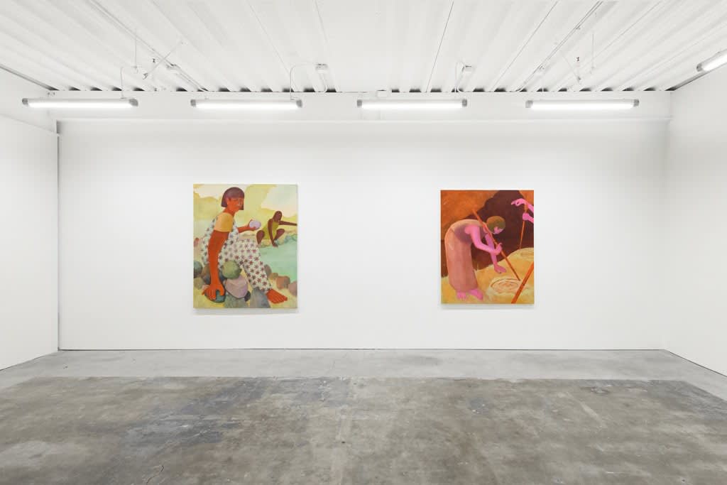 Installation view of artist Genevieve Cohn's exhibition 