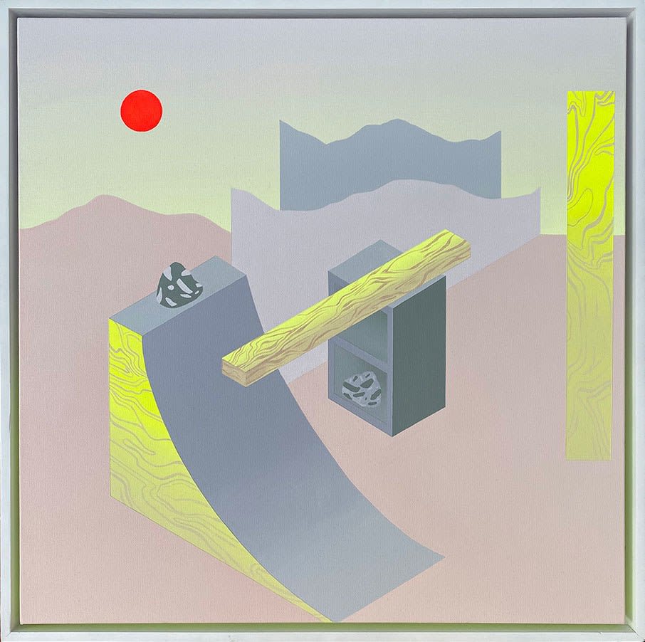 Madeleine Tonzi - abstract landscape forms
