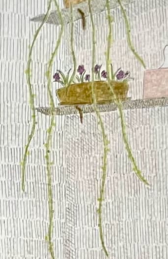 Detail image of plants on a shelf