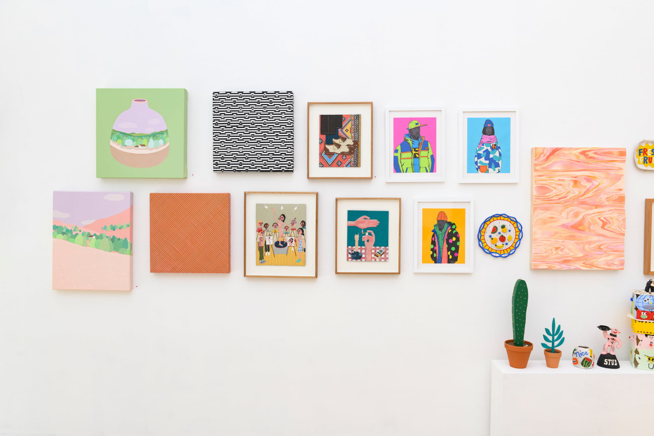 gallery wall at Hashimoto Contemporary San Francisco