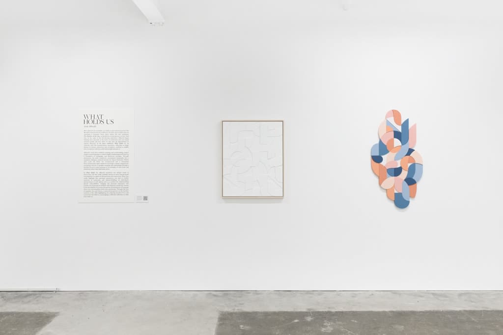 Installation view of Scott Albrecht's exhibition 