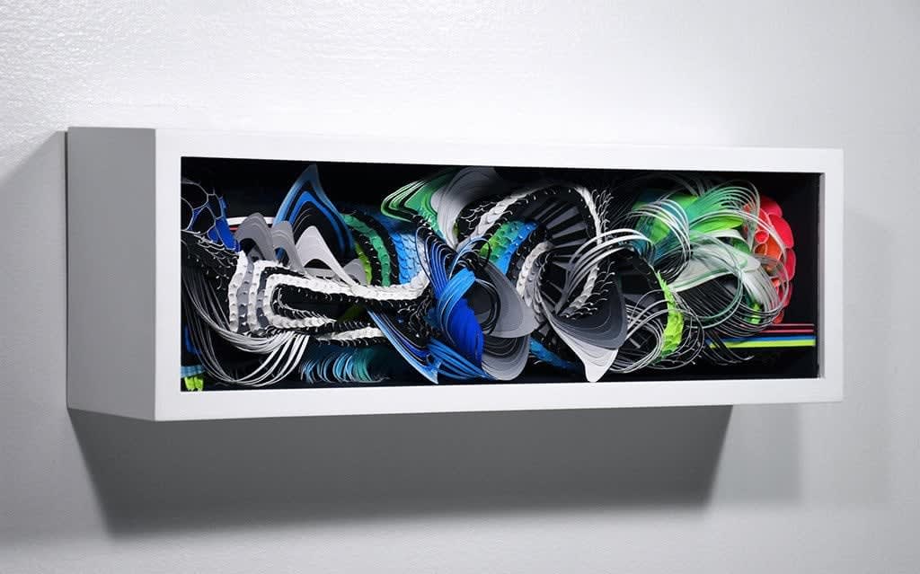 Crystal Wagner paper sculpture