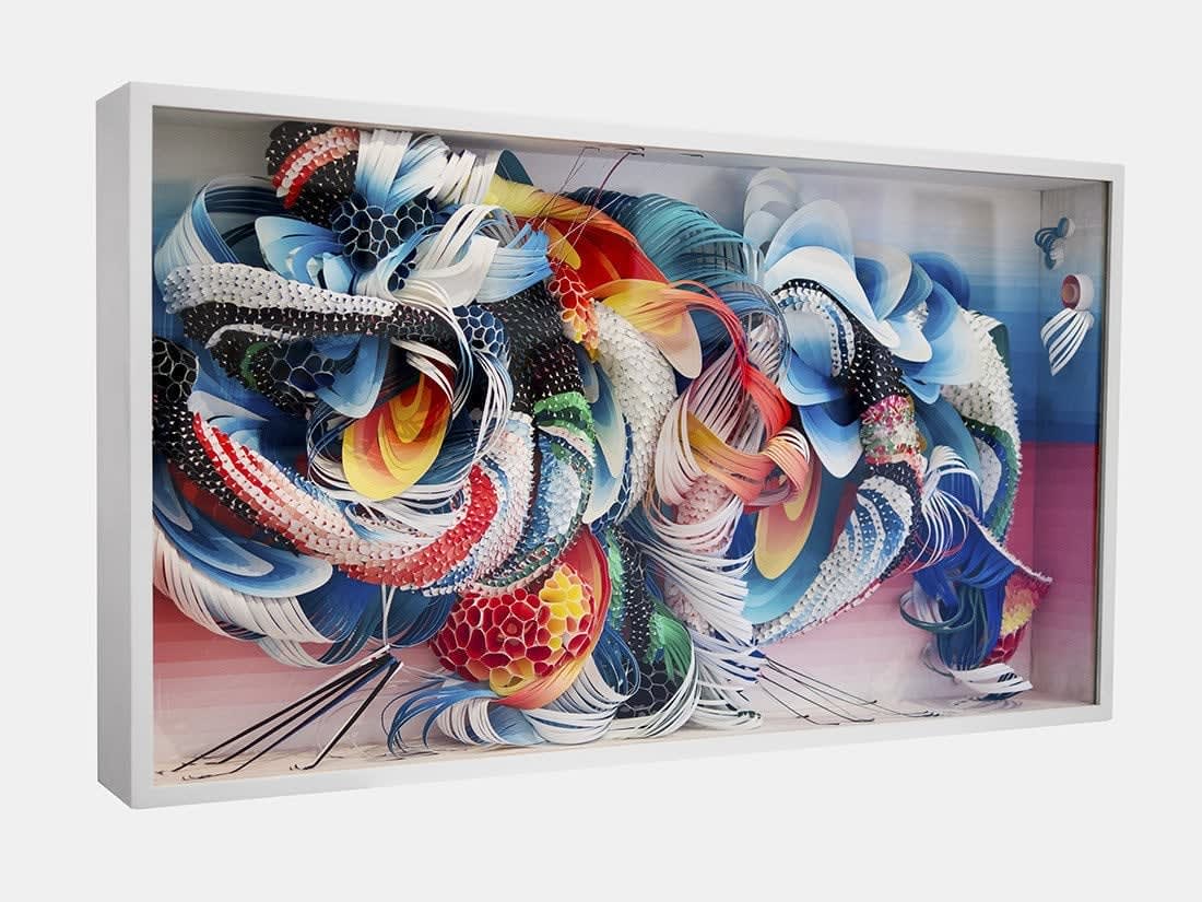 Crystal Wagner abstract paper sculpture side