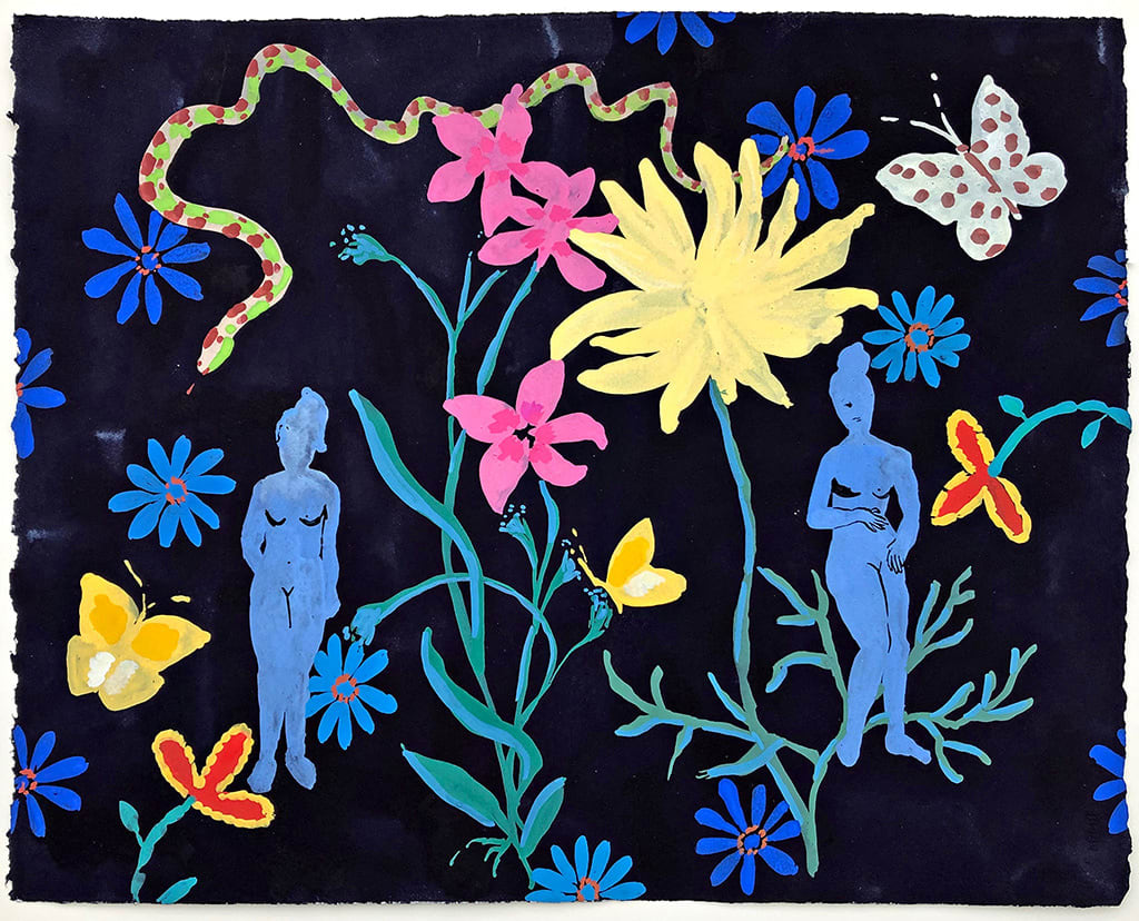 Melanie Parke, Blue Night, 2020