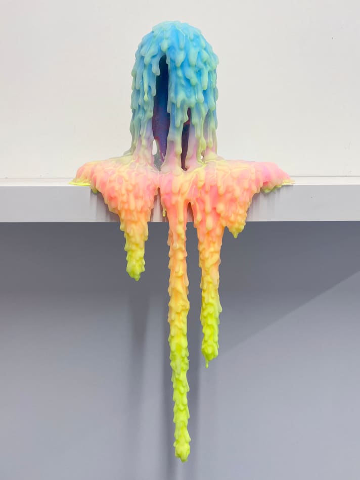 Dan Lam dripping sculpture