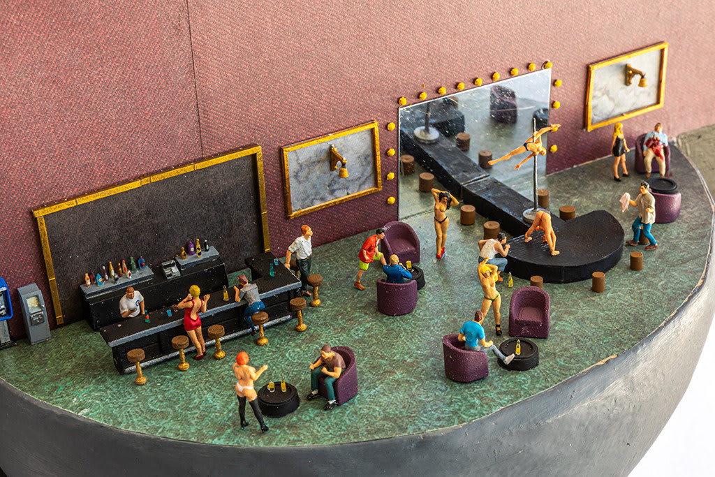miniature diorama by Abigail Goldman