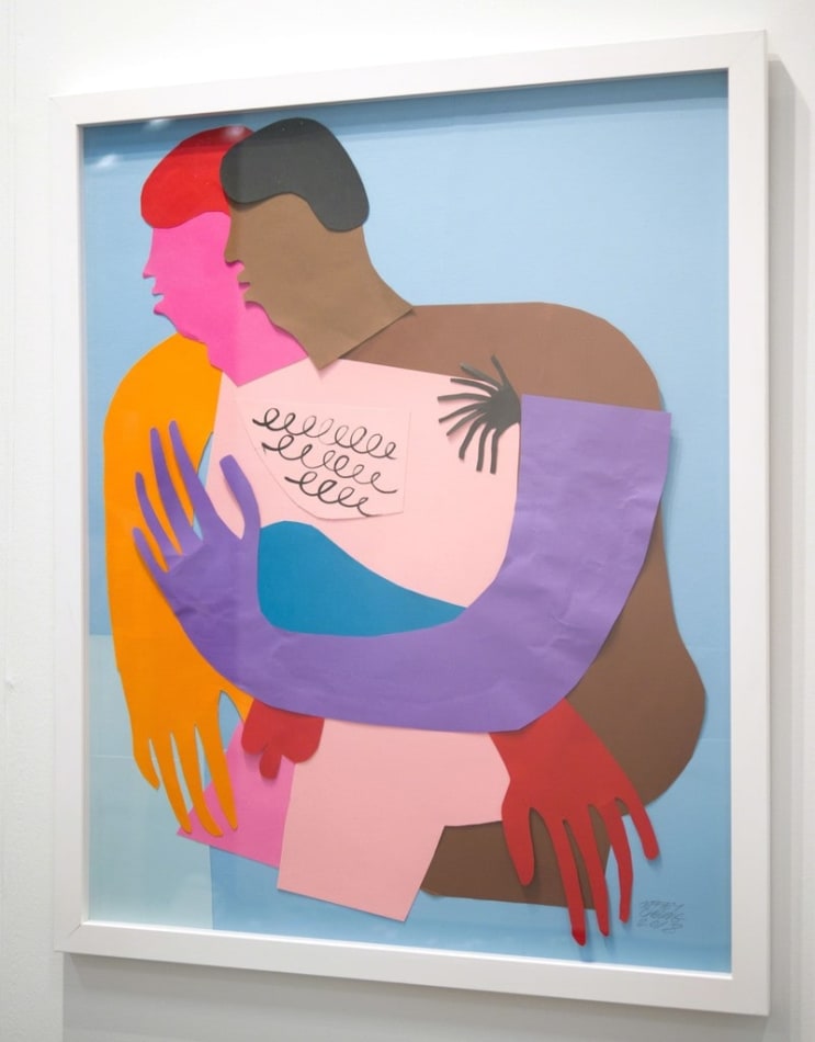 Jeffrey Cheung, Blue/Red, 2018