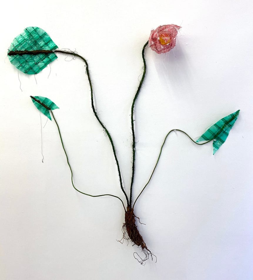 Lucien Shapiro soft sculpture of flower