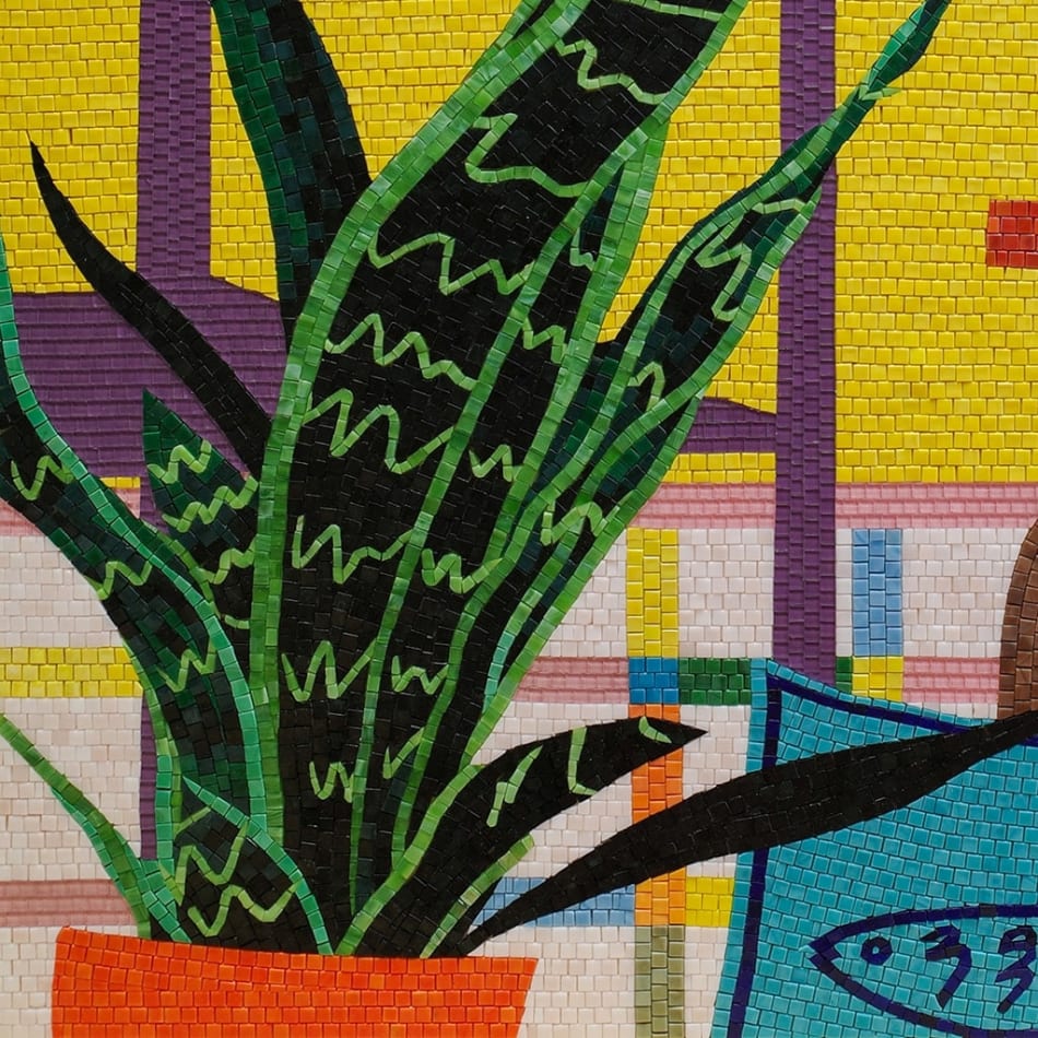 Detail image of Mary Finlayson's mosaic