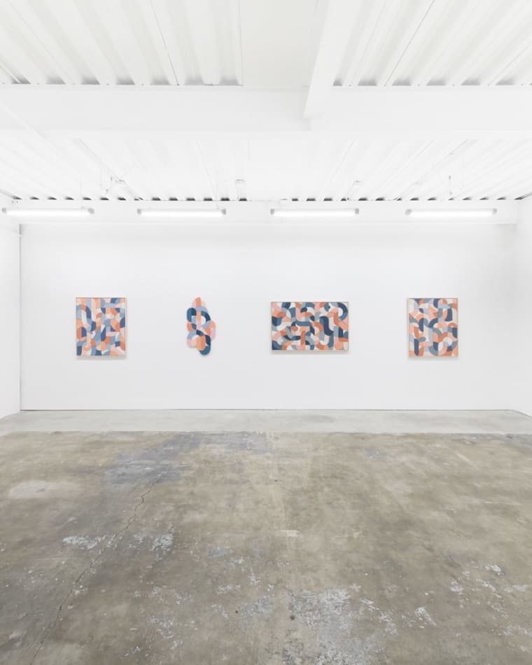 Installation view of Scott Albrecht's exhibition 