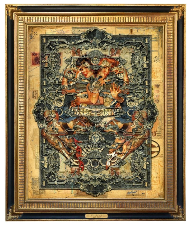 Handiedan vintage pinup relief