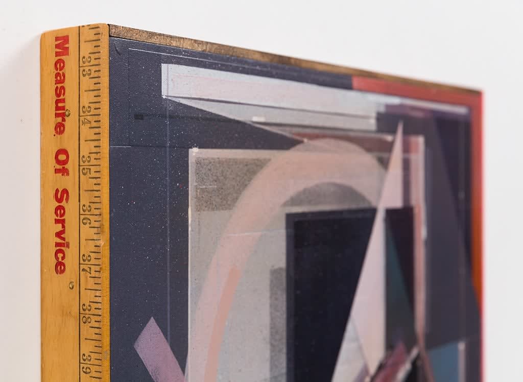 Augustine Kofie abstract painting detail