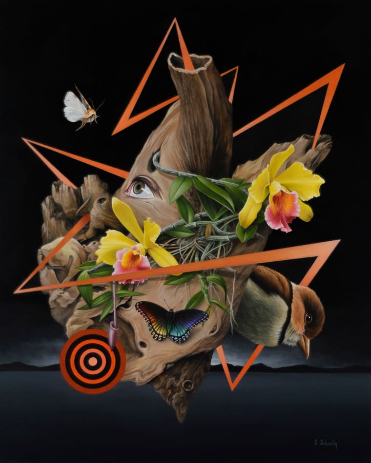 Scott Scheidly, Entanglement #4, 2022