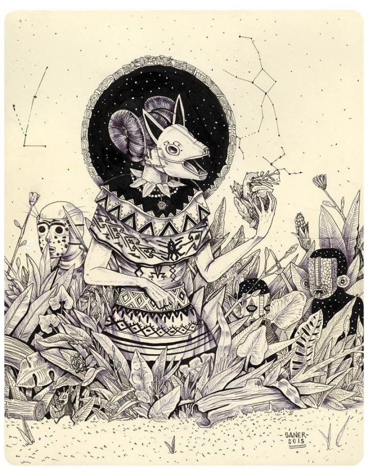 Saner, Love with the Cosmic Girl, 2015