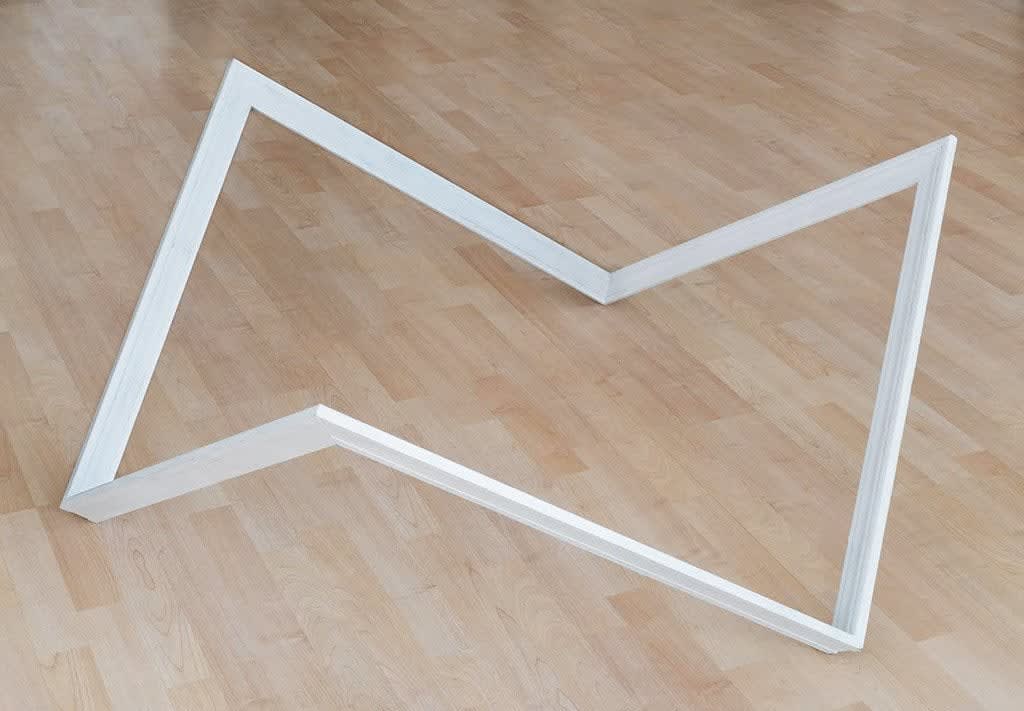 Dan Swindel bent frame sculpture