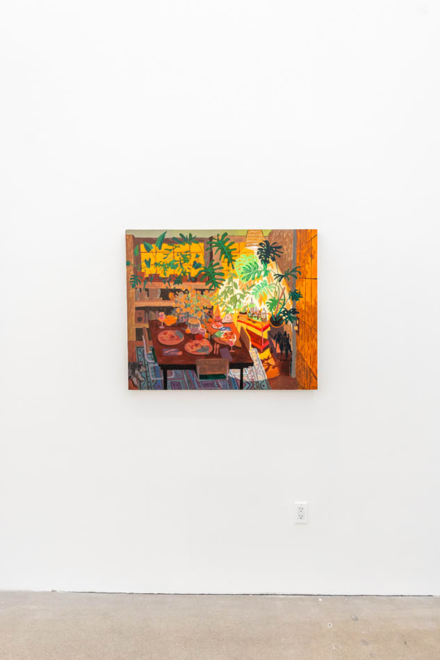 Installation image of Nicholas Bono Kennedy's artwork at Hashimoto Contemporary LA