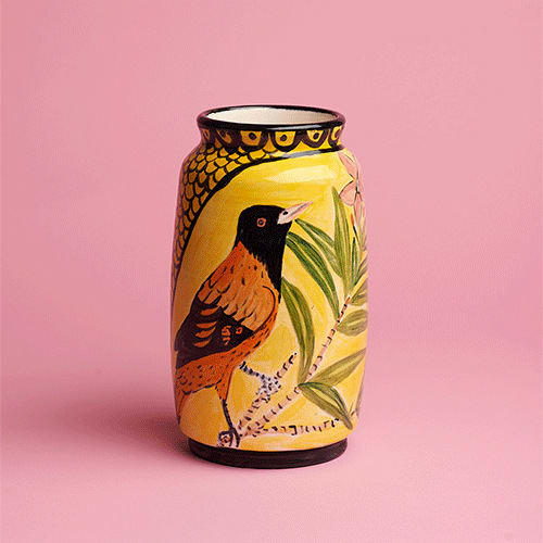 Anna Valdez, Bird Vase, 2019