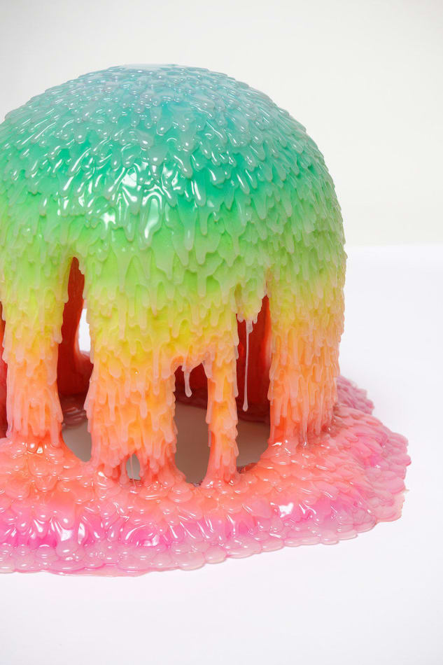 Dan Lam blob slime sculpture
