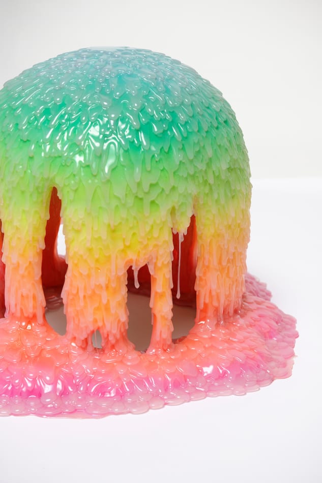 Dan Lam blob slime sculpture