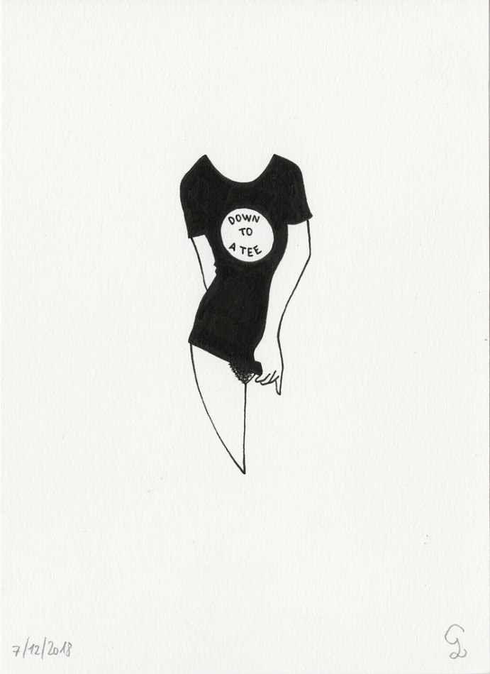 Petites Luxures, Down To A Tee, 2018