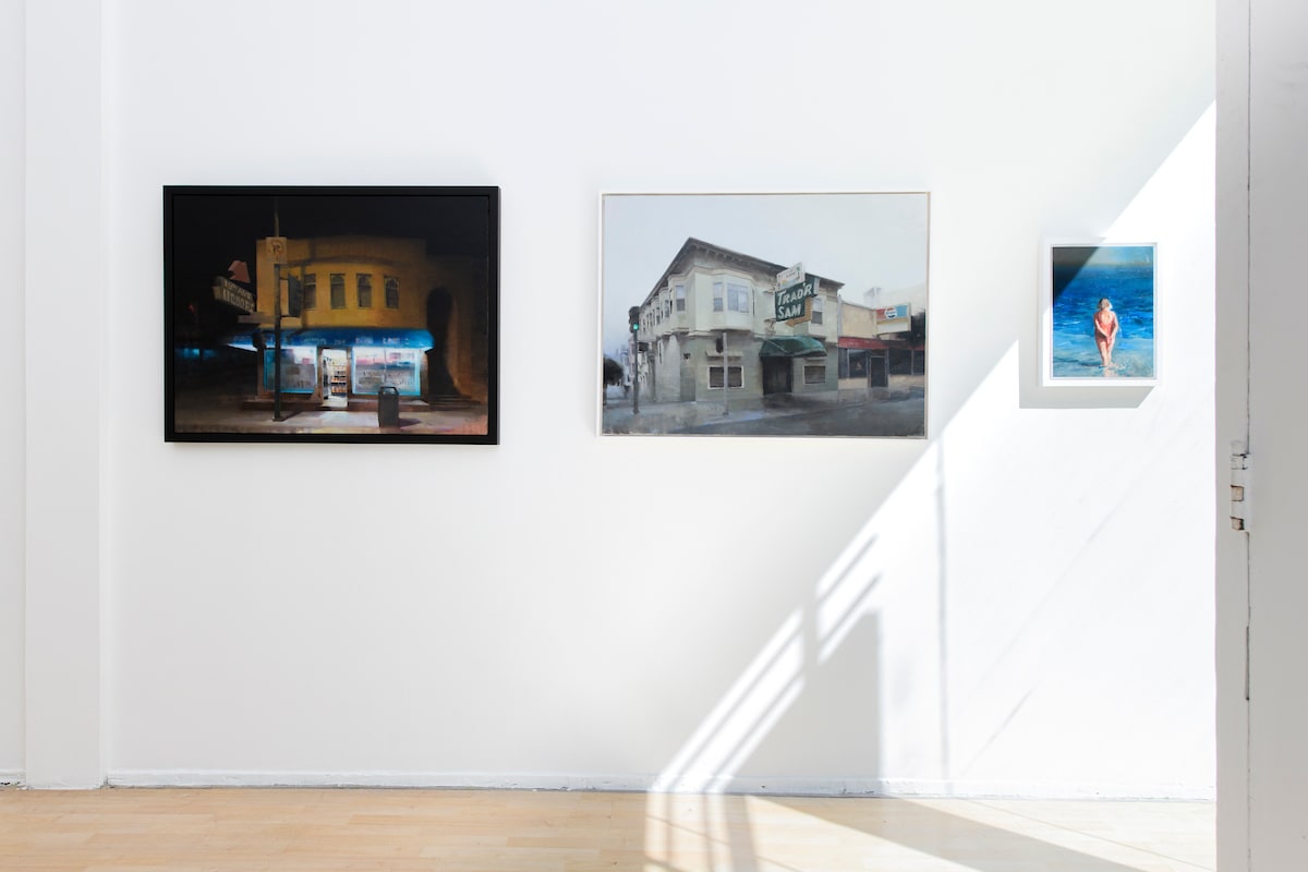 install view of artwork