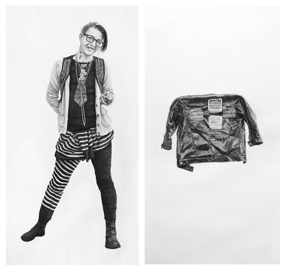 Joel Daniel Phillips, Alex & Alex's Coat (Diptych), 2016