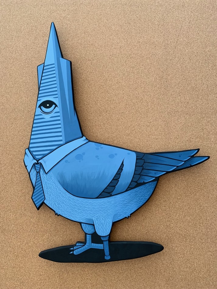 Jeremy Fish, Trans Am Pigeon, 2019