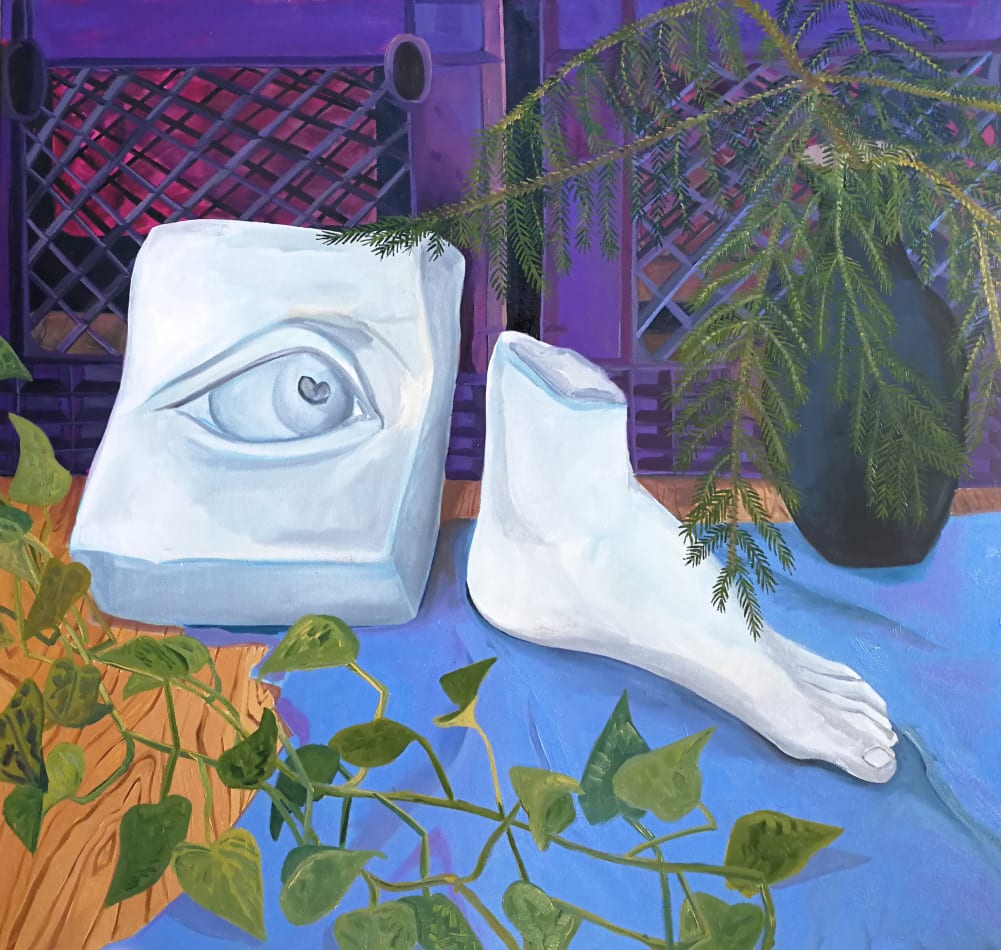Anna Valdez, Foot & Eye, 2017