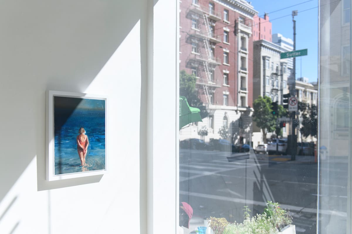 install view of artwork