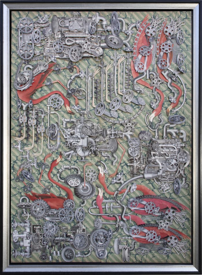 Hope Kroll, Flamingo Machine, 2018
