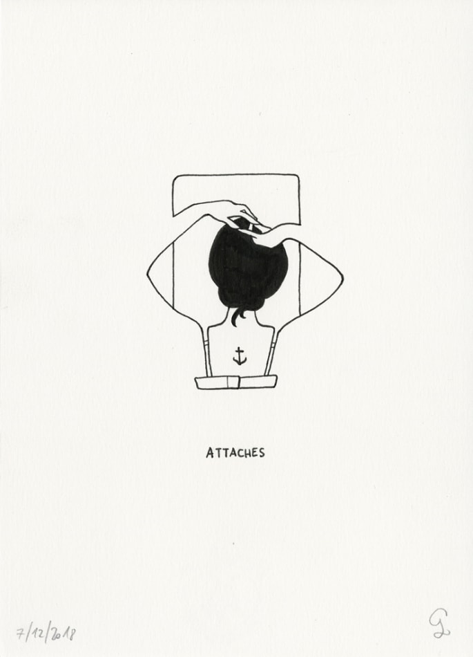 Petites Luxures, Attaches, 2018
