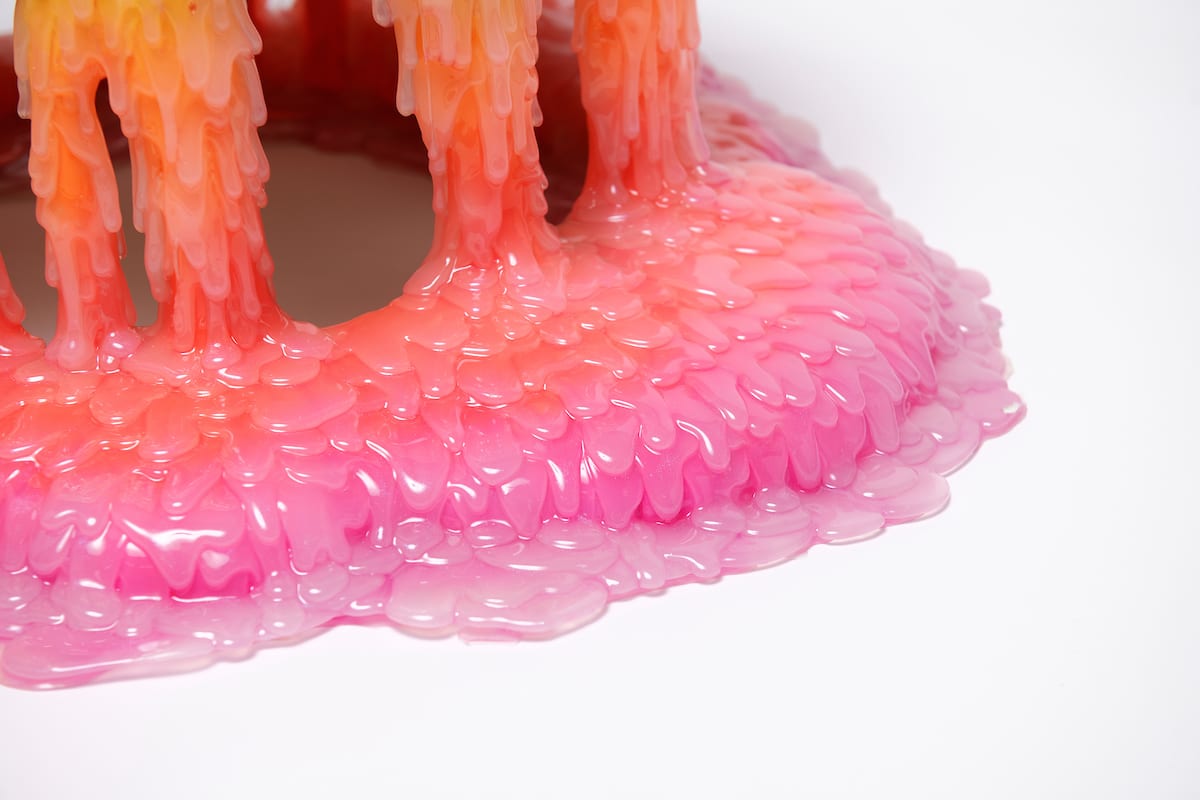 Dan Lam blob slime sculpture