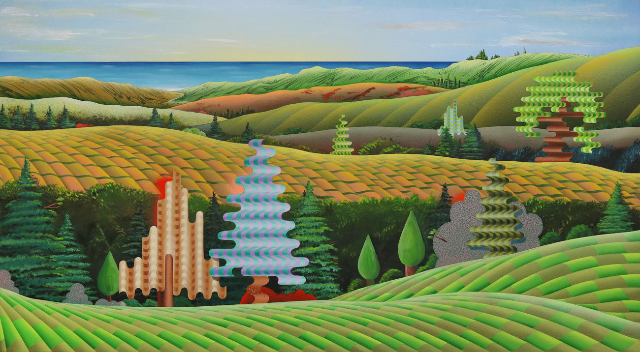 Casey Gray, Sunrise Over Pescadero, 2020