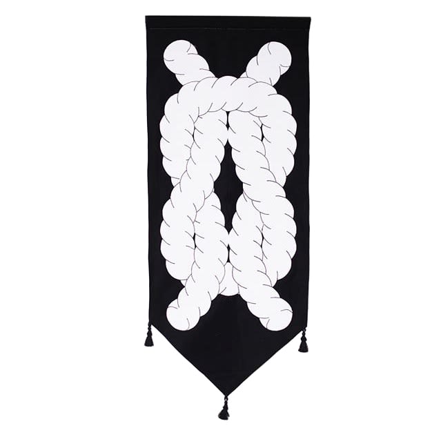 Chris Martin, Square Knot, 2017