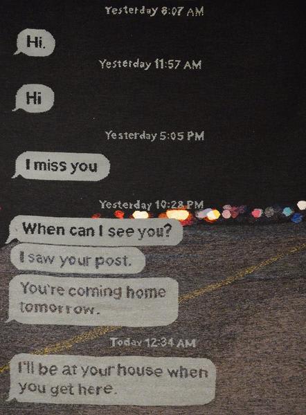 Erin M. Riley, Unsolicited, 2017